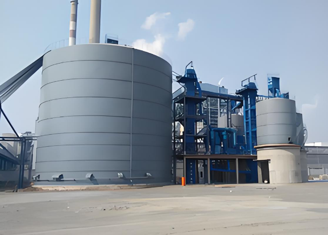 灯塔1万吨钢板仓